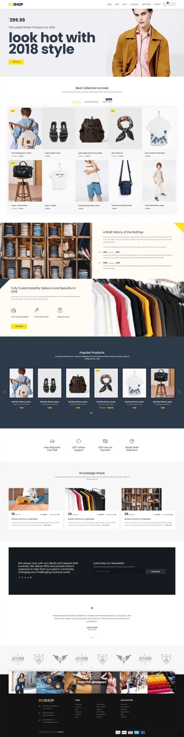 E-Commerce Websites